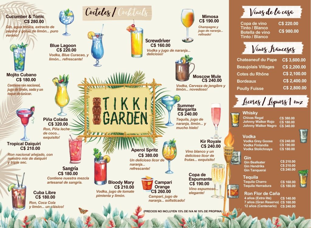 MENU TIKKI GARDEN 2